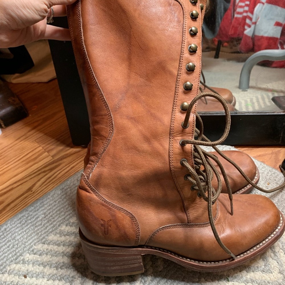 Frye Campus Lace Up Boots